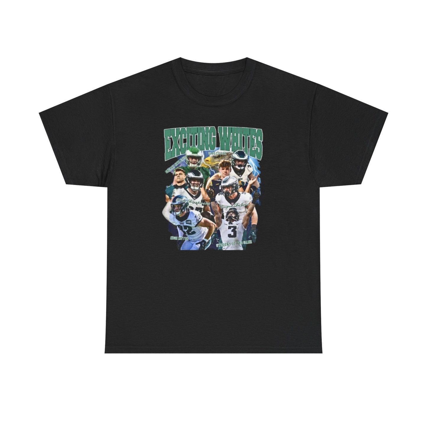 Cooper Dejean exciting whites shirt