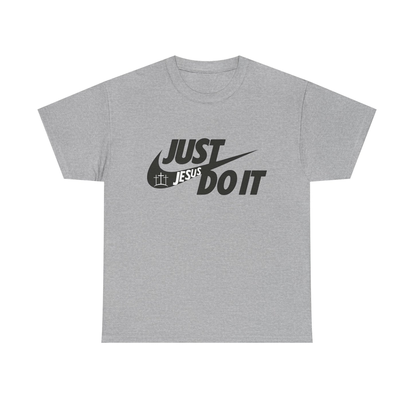 Jesus just do it t-shirt Christian tee basketball t-shirt Unisex Heavy Cotton
