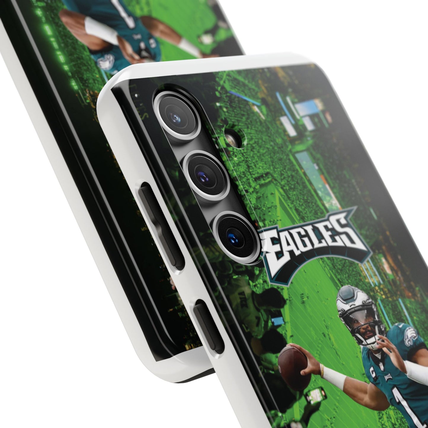 Jale n Hur ts Philadelp  hia E  agles iPhone and Samsung cell phone case