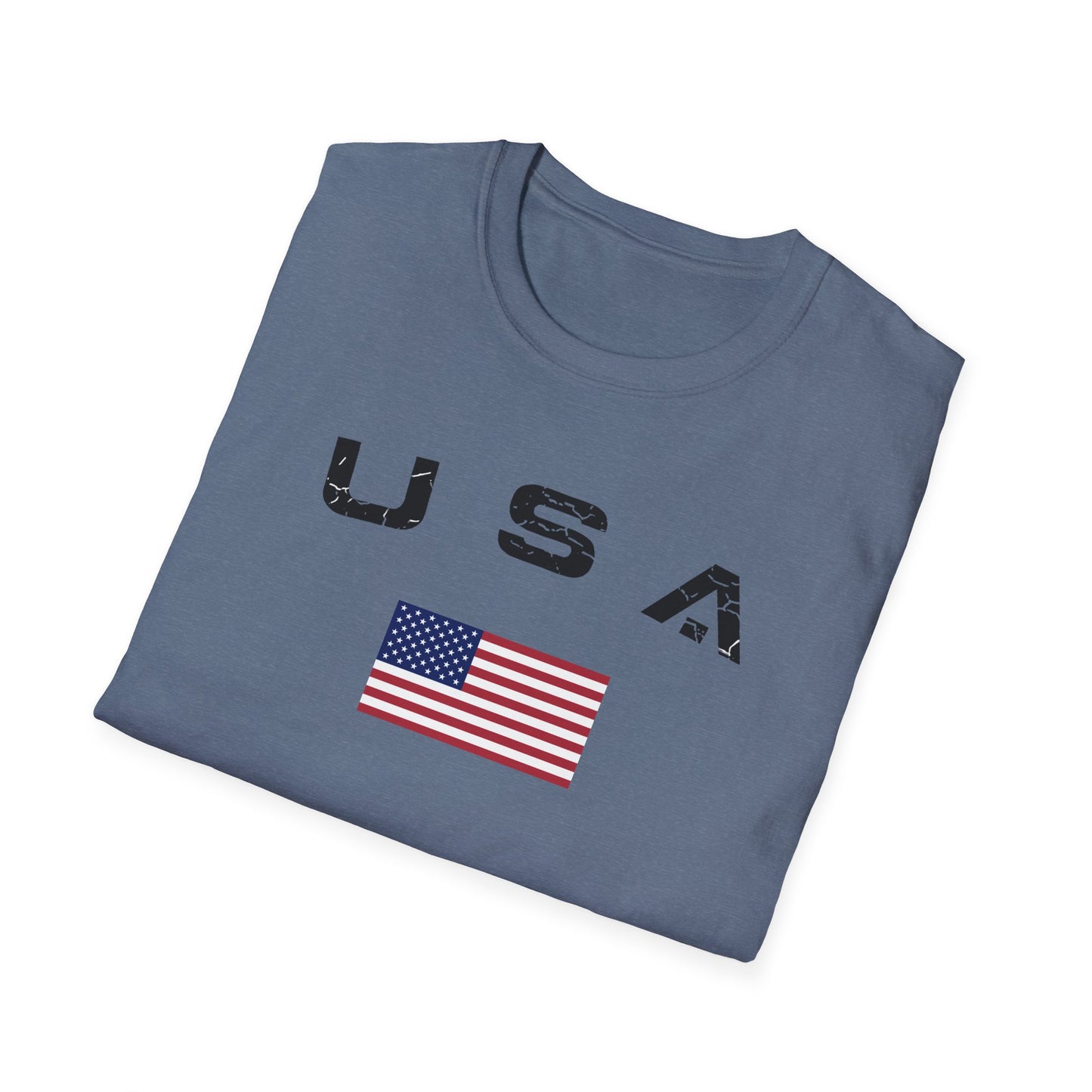 American Patriotic T-Shirt, USA Flag Tee, Fourth of July Gift, Veterans Day