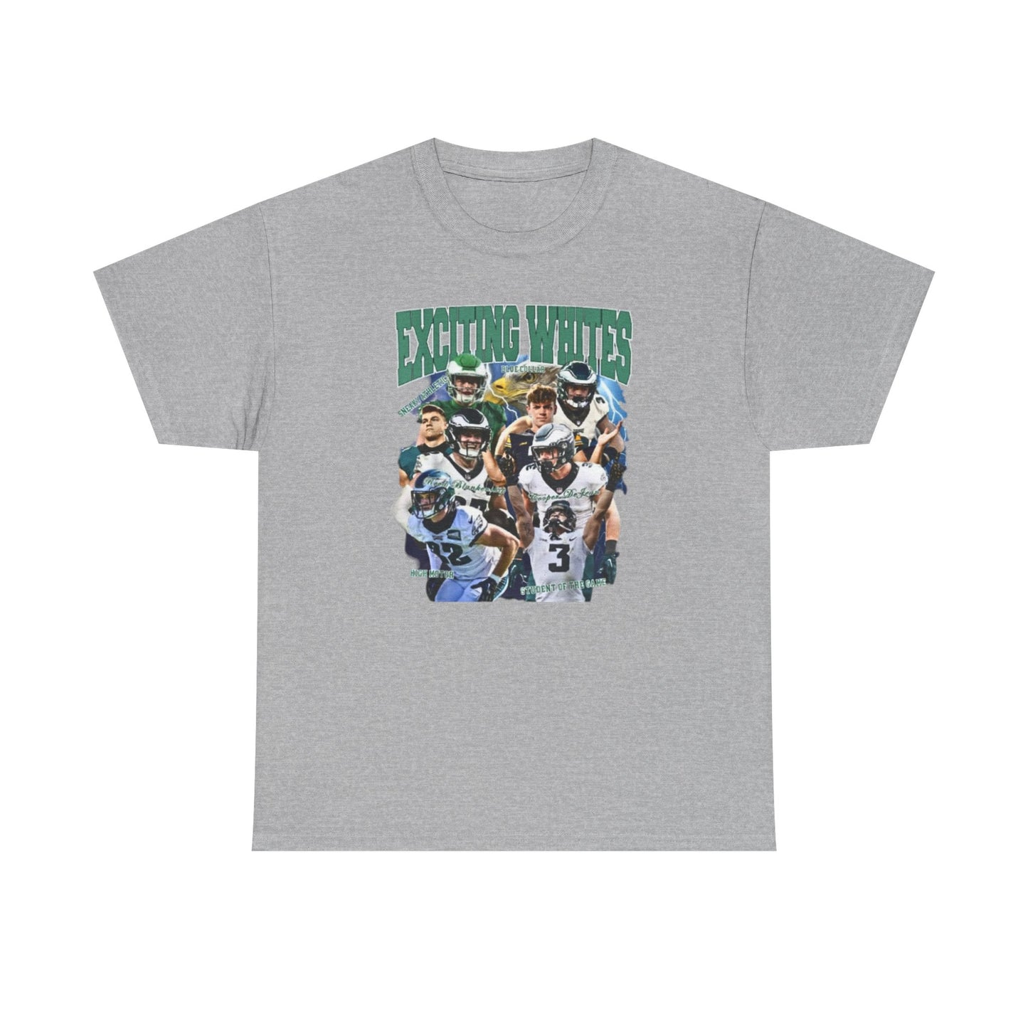 Cooper Dejean exciting whites shirt