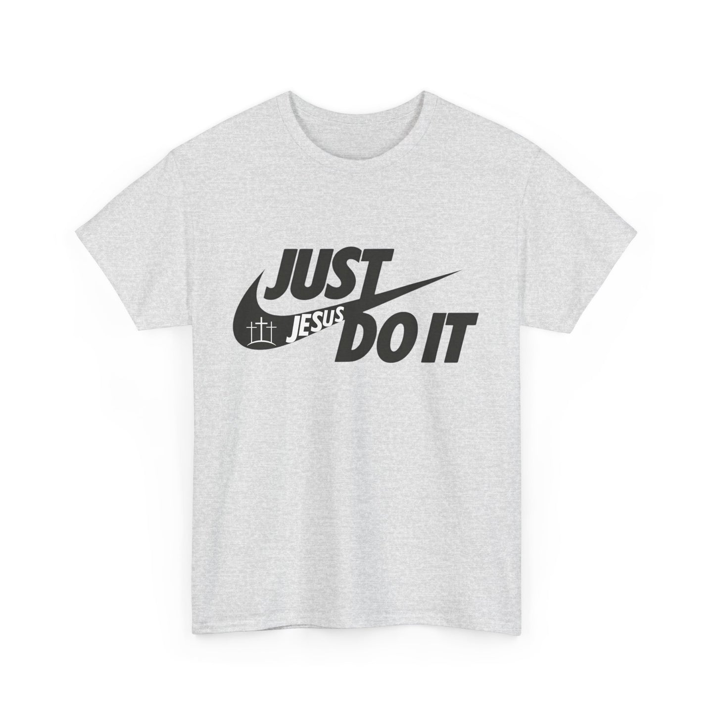 Jesus just do it t-shirt Christian tee basketball t-shirt Unisex Heavy Cotton