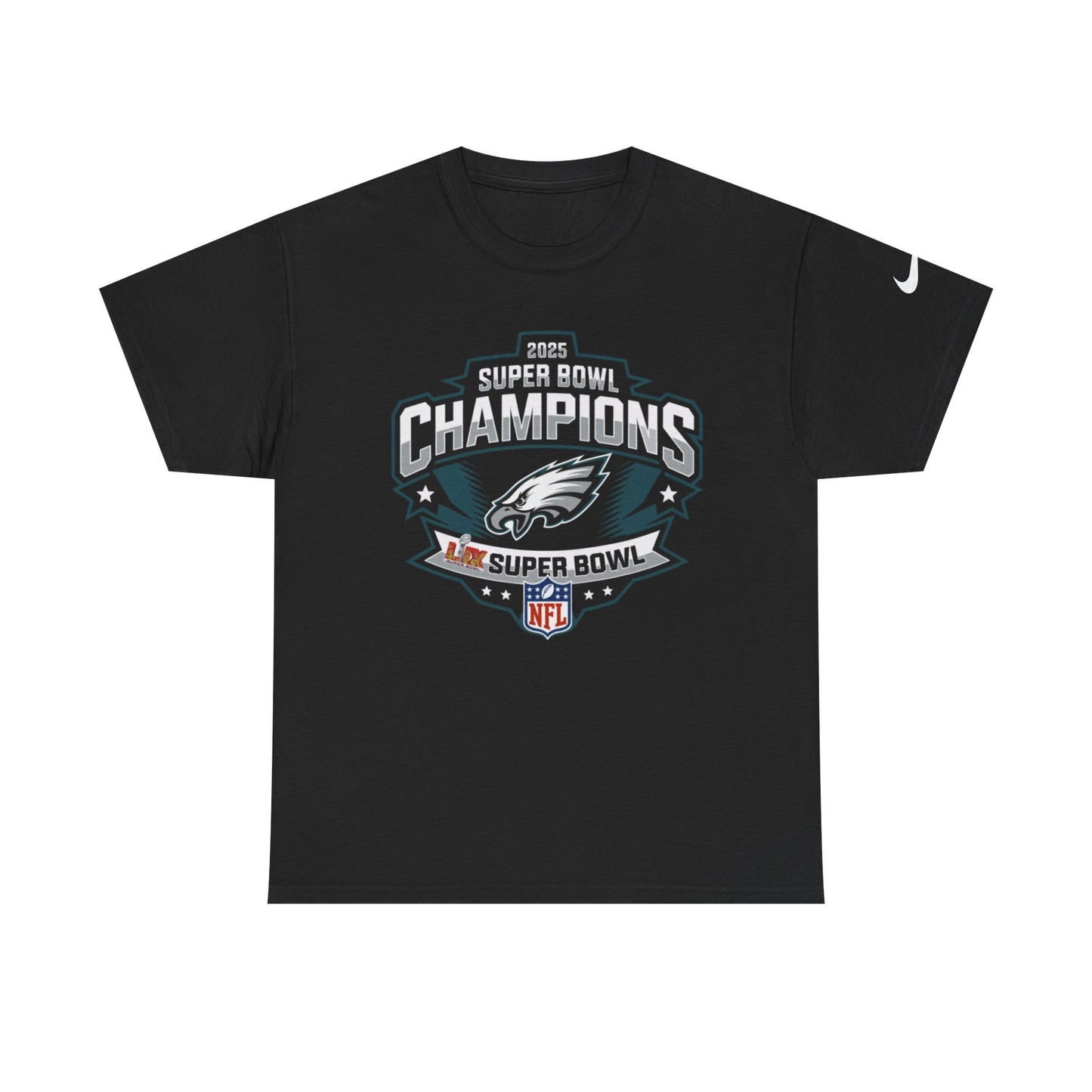 2025 LIX Super Bowl Champions Eagles t- shirt Gift For Fans S-5XL