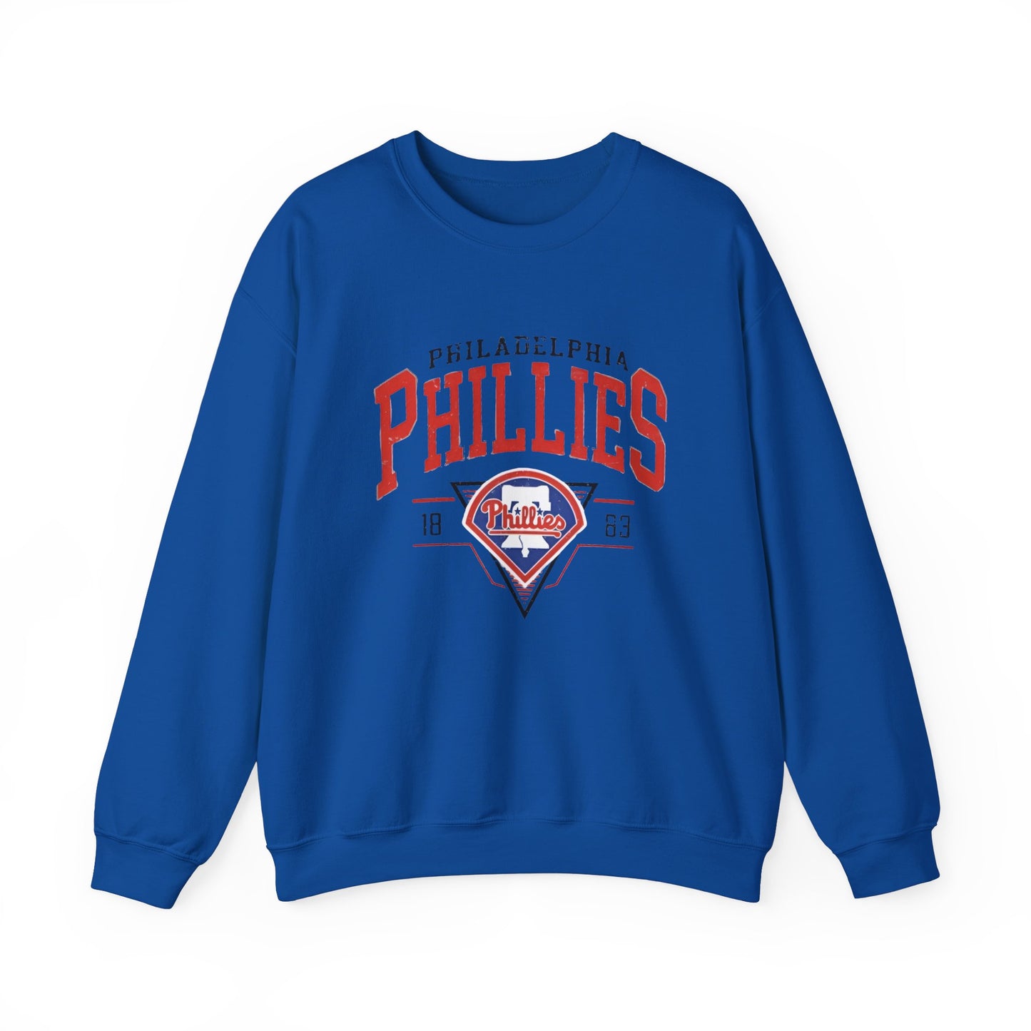 Custom Vintage MLB 90s Philadelphia Phillies sweatshirt