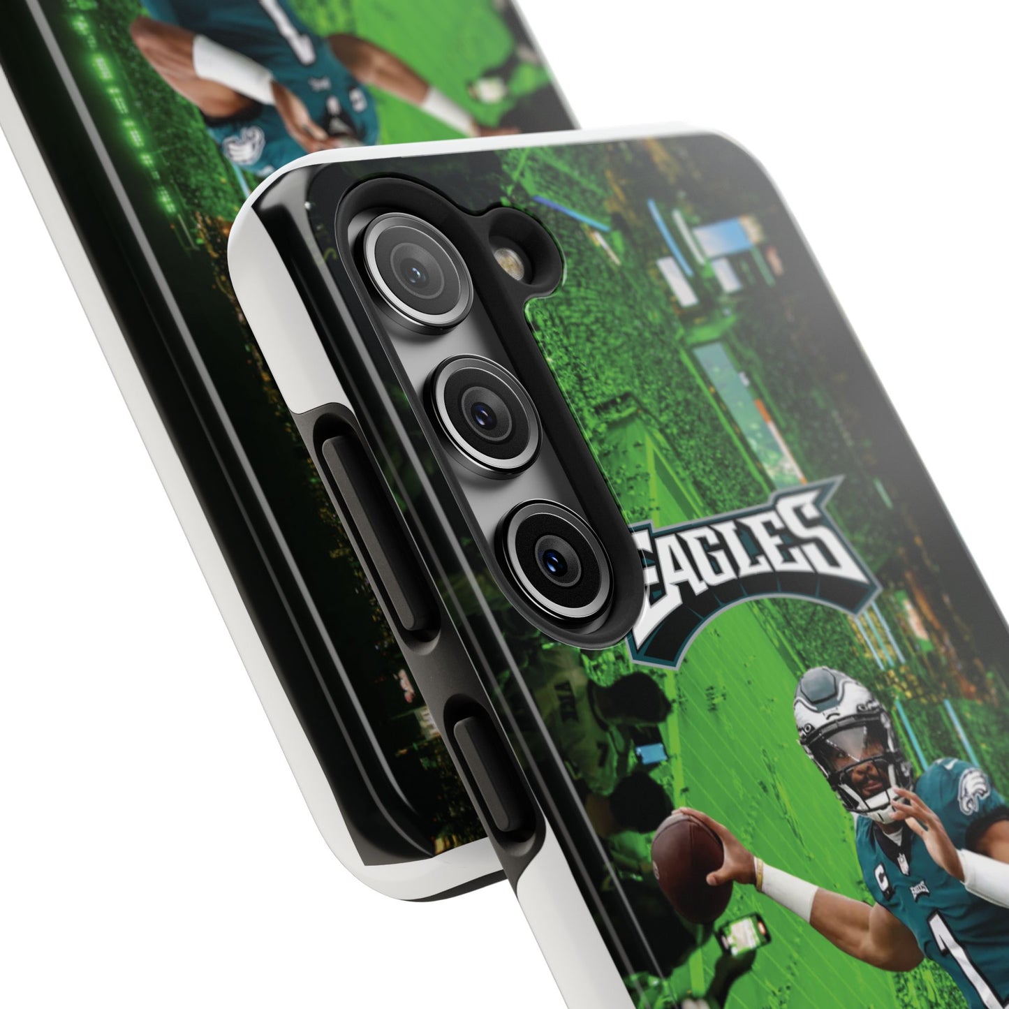 Jale n Hur ts Philadelp  hia E  agles iPhone and Samsung cell phone case