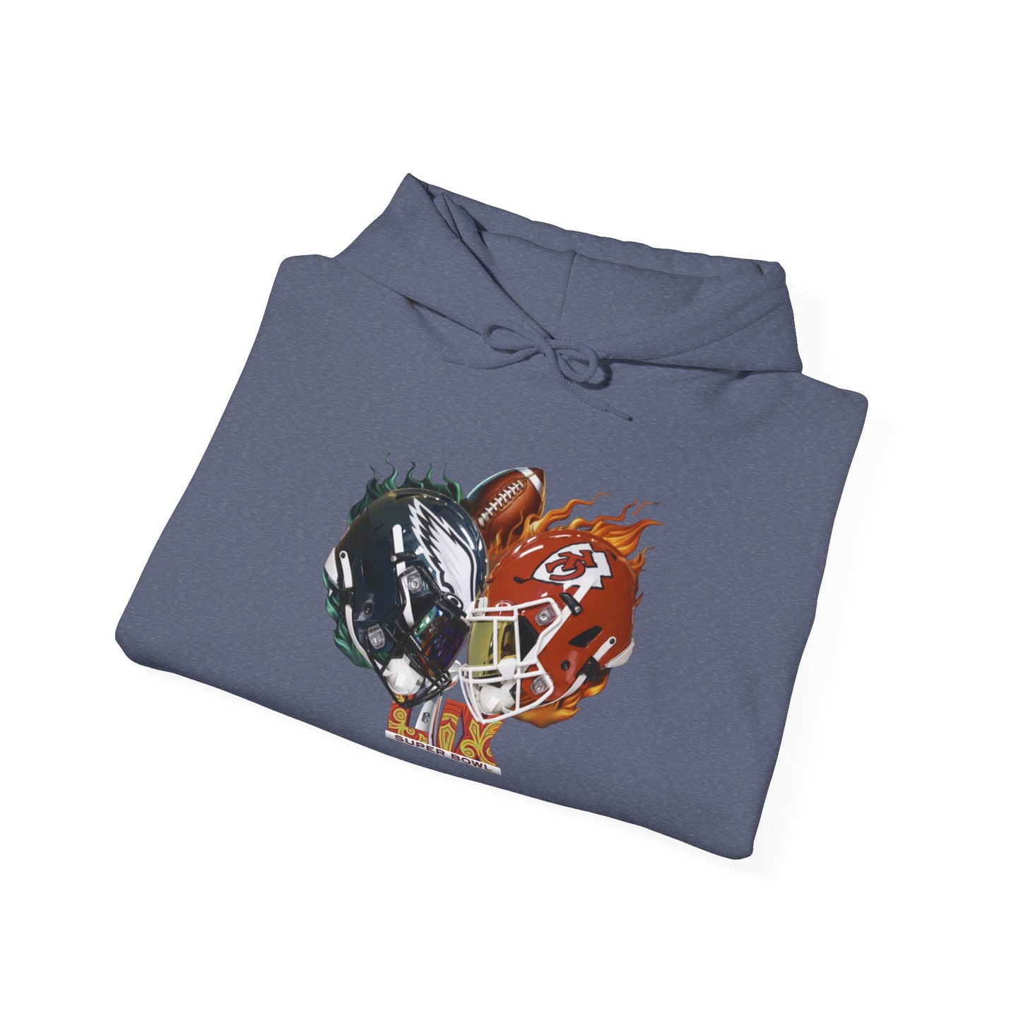Eagles Chiefs Super Bowl Hoody hooded sweat shirt 2025 Super Bowl