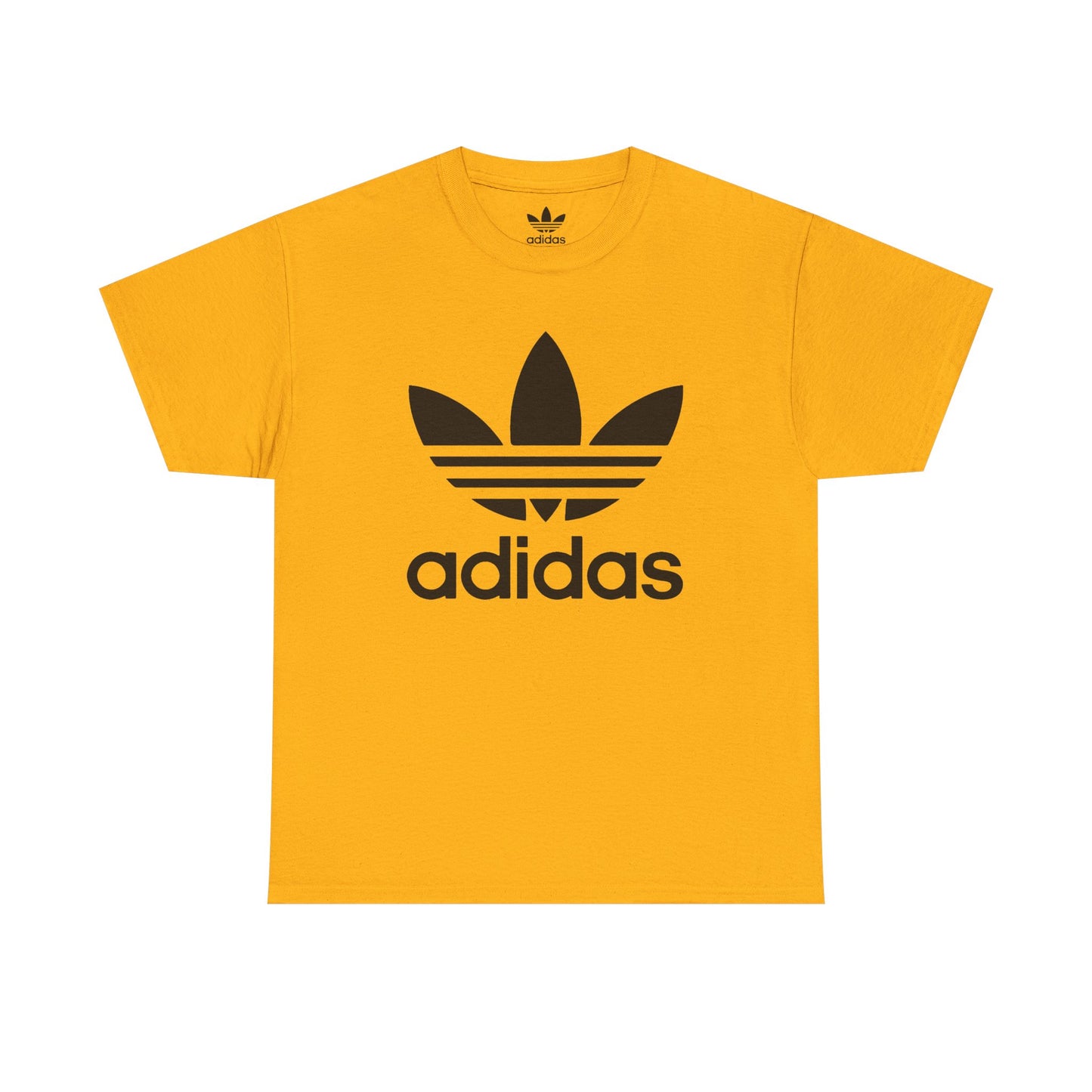 ADIDAS men's t-shirts RETRO FOIL LOGO Unisex Heavy Cotton Tee