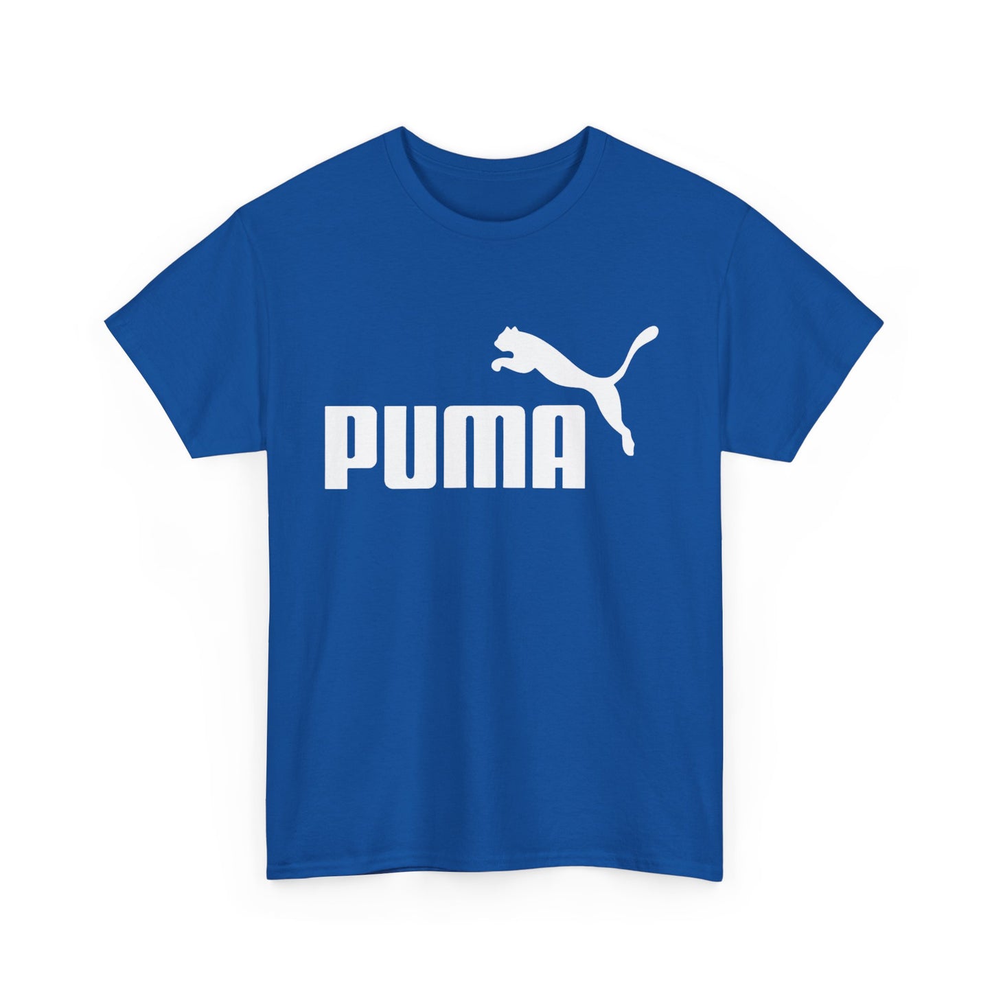 Men's PUMA Tee Unisex T-Shirt, Big cougar Shirt sizes S-5XL, why pay more???