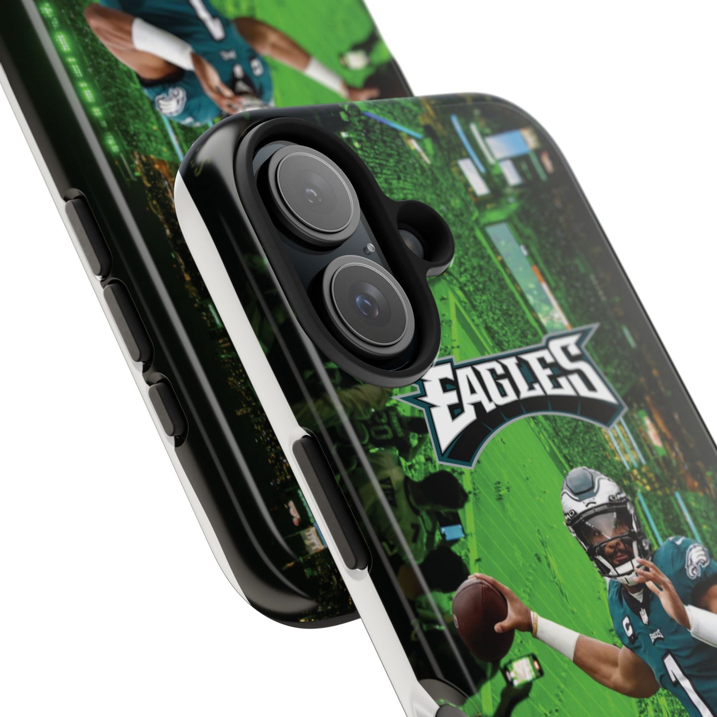 Jale n Hur ts Philadelp  hia E  agles iPhone and Samsung cell phone case
