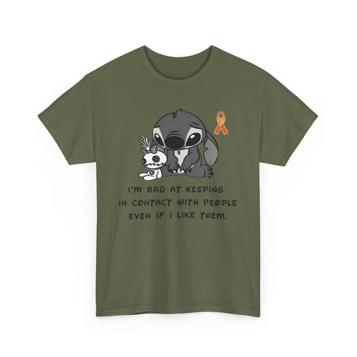 STITCH ADHD AWARENESS Unisex Heavy Cotton Tee