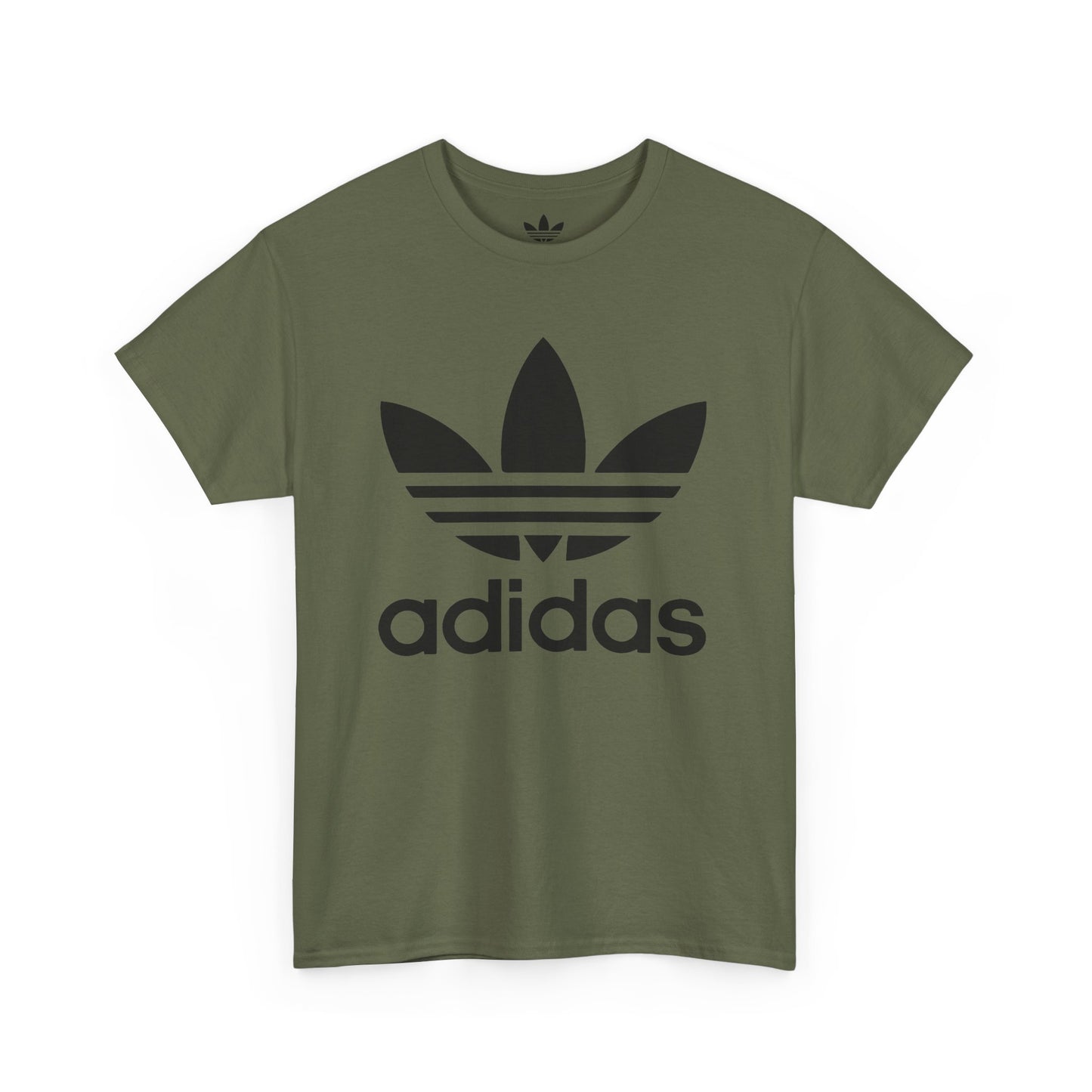 ADIDAS men's t-shirts RETRO FOIL LOGO Unisex Heavy Cotton Tee