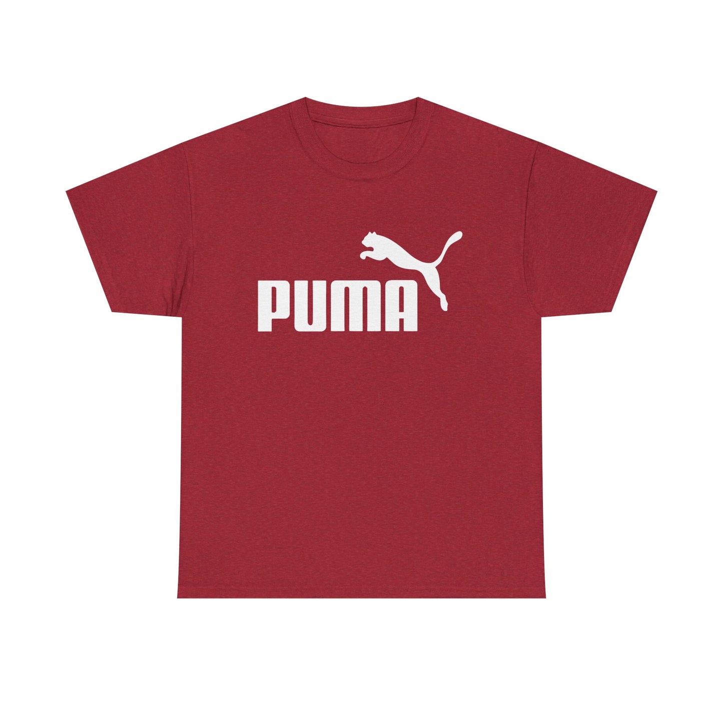 Men's PUMA Tee Unisex T-Shirt, Big cougar Shirt sizes S-5XL, why pay more???