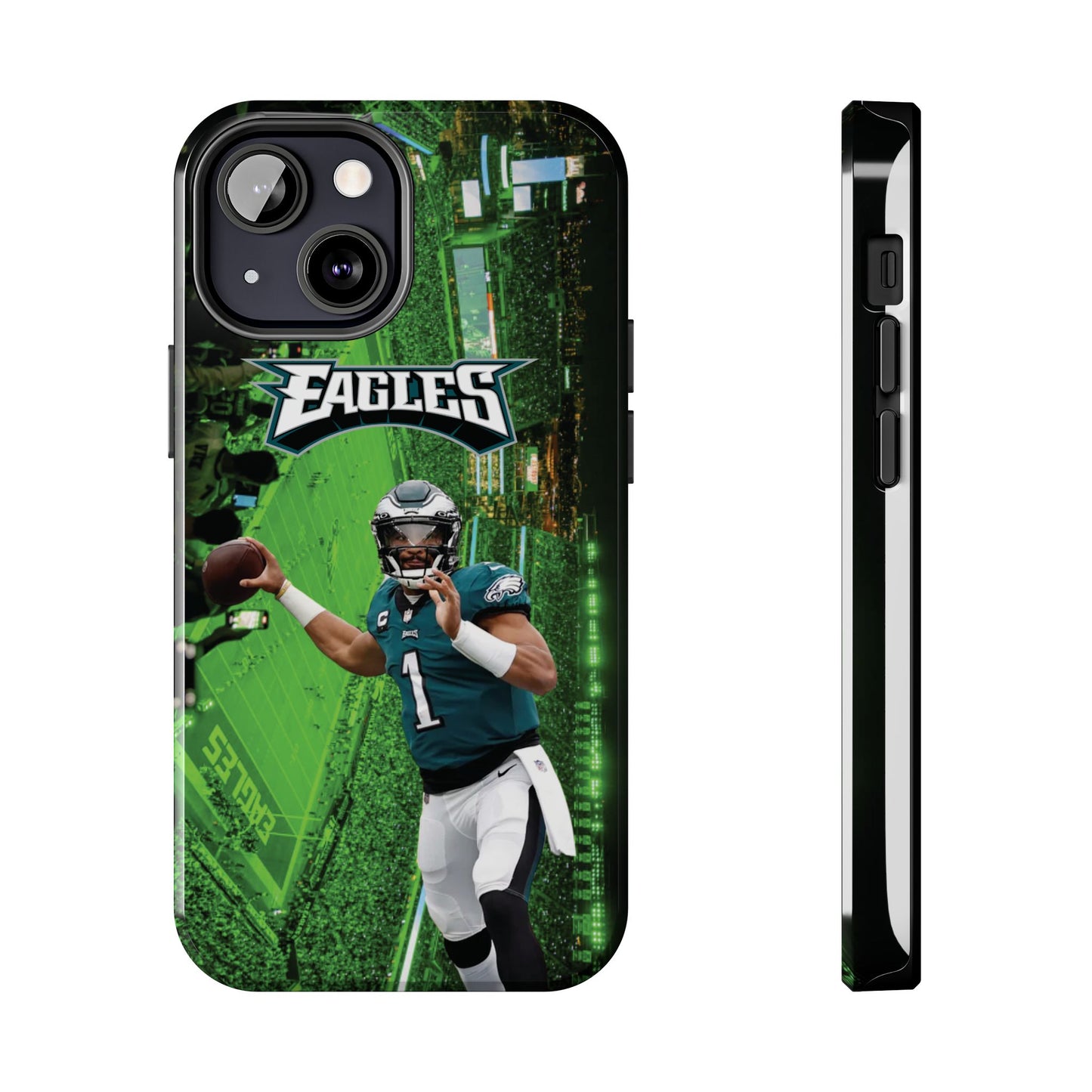Jale n Hur ts Philadelp  hia E  agles iPhone and Samsung cell phone case