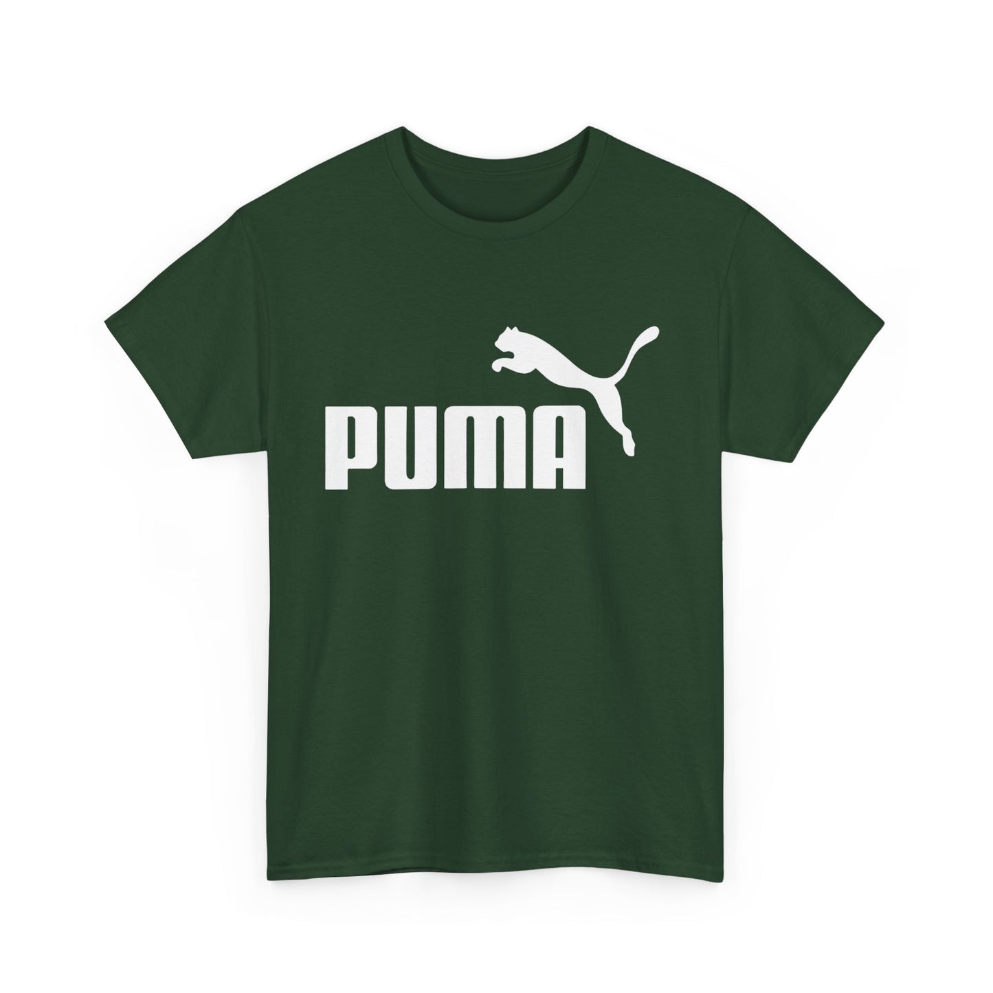 Men's PUMA Tee Unisex T-Shirt, Big cougar Shirt sizes S-5XL, why pay more???