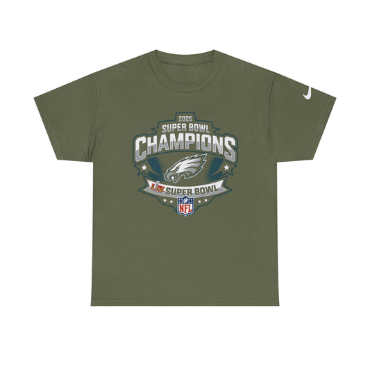 2025 LIX Super Bowl Champions Eagles t- shirt Gift For Fans S-5XL