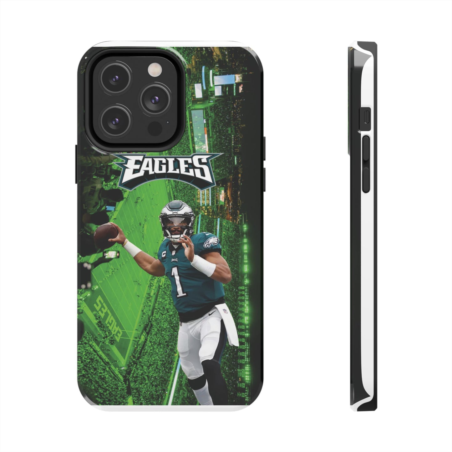 Jale n Hur ts Philadelp  hia E  agles iPhone and Samsung cell phone case