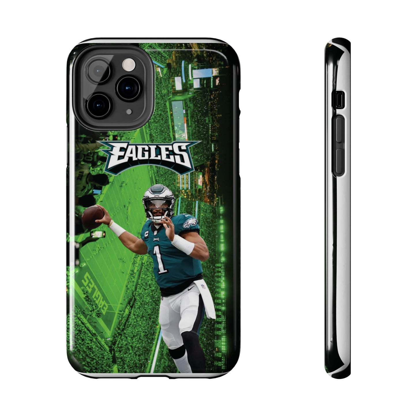 Jale n Hur ts Philadelp  hia E  agles iPhone and Samsung cell phone case
