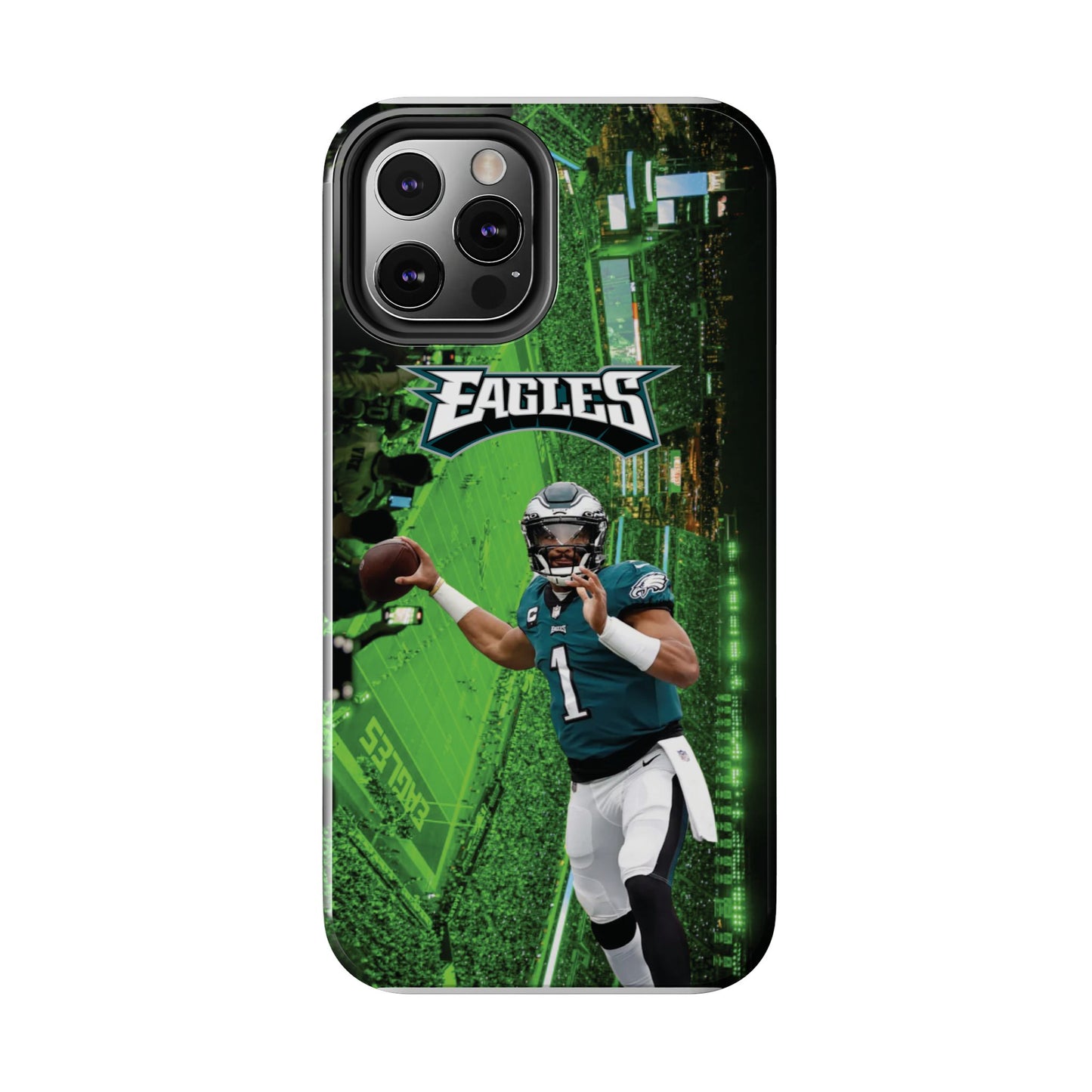 Jale n Hur ts Philadelp  hia E  agles iPhone and Samsung cell phone case