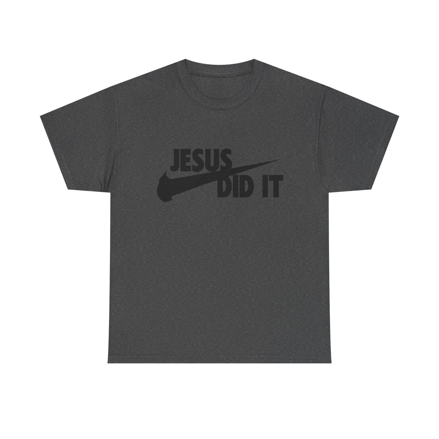 men's Christian t-shirt Jesus did it basketball Unisex Heavy Cotton Tee