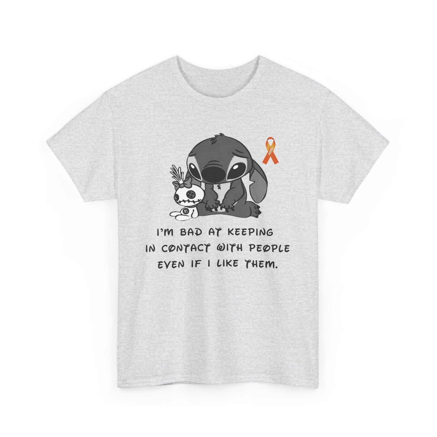 STITCH ADHD AWARENESS Unisex Heavy Cotton Tee