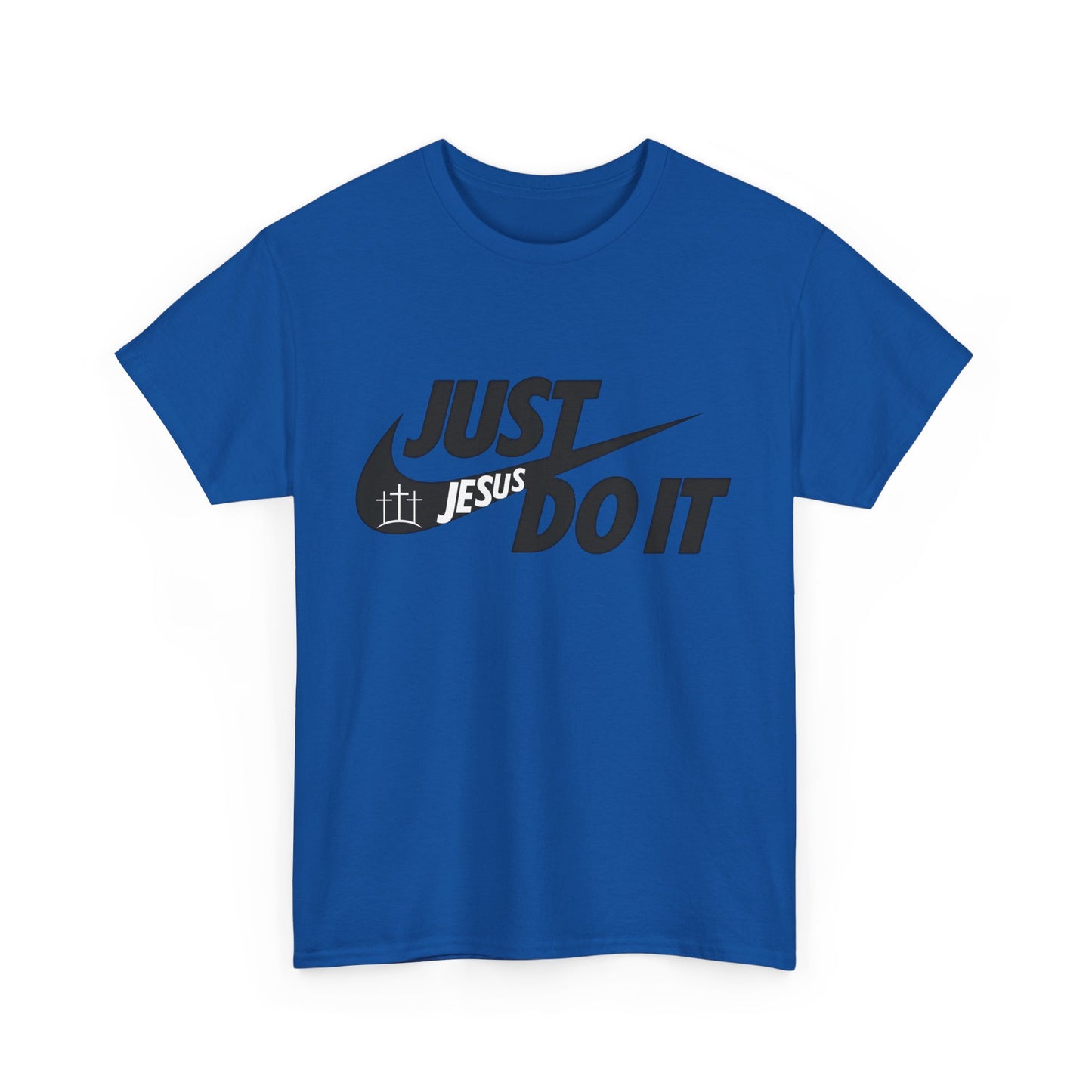 Jesus just do it t-shirt Christian tee basketball t-shirt Unisex Heavy Cotton