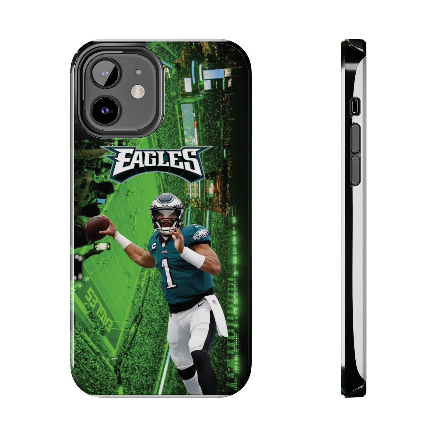 Jale n Hur ts Philadelp  hia E  agles iPhone and Samsung cell phone case