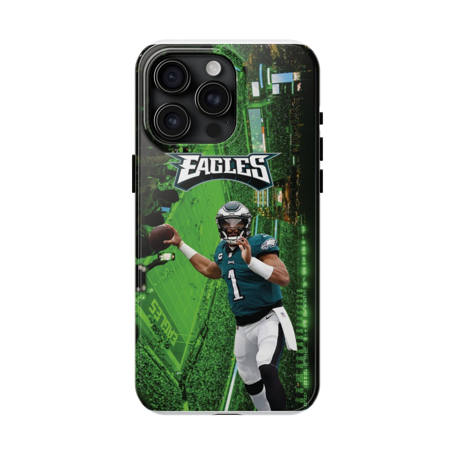 Jale n Hur ts Philadelp  hia E  agles iPhone and Samsung cell phone case