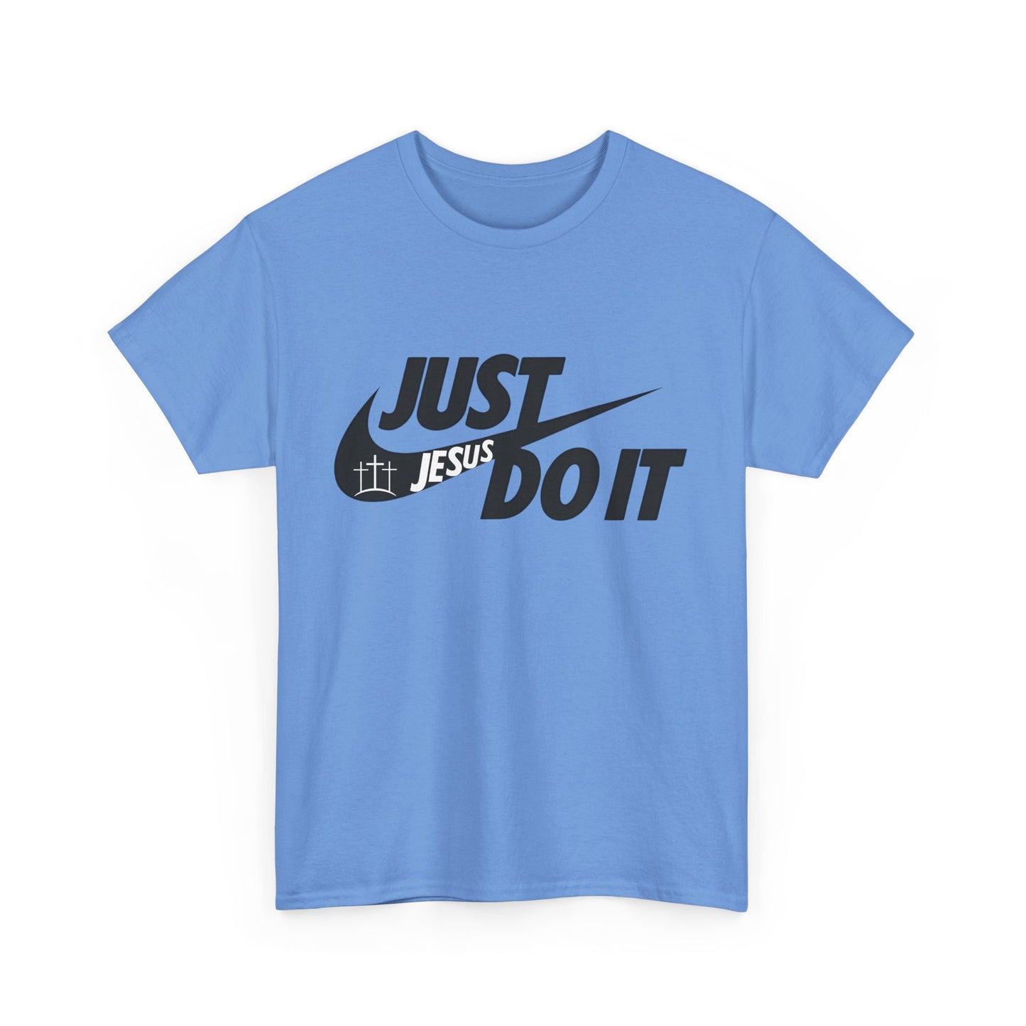 Jesus just do it t-shirt Christian tee basketball t-shirt Unisex Heavy Cotton