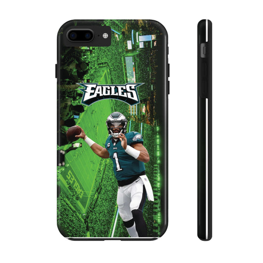 Jale n Hur ts Philadelp  hia E  agles iPhone and Samsung cell phone case