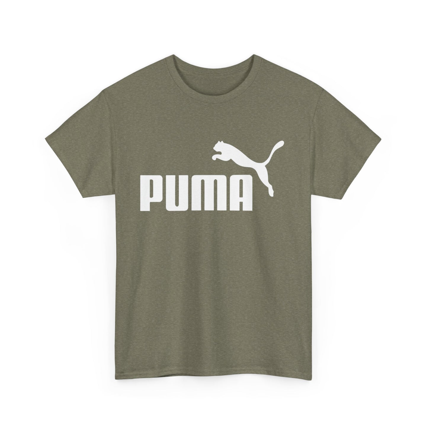 Men's PUMA Tee Unisex T-Shirt, Big cougar Shirt sizes S-5XL, why pay more???
