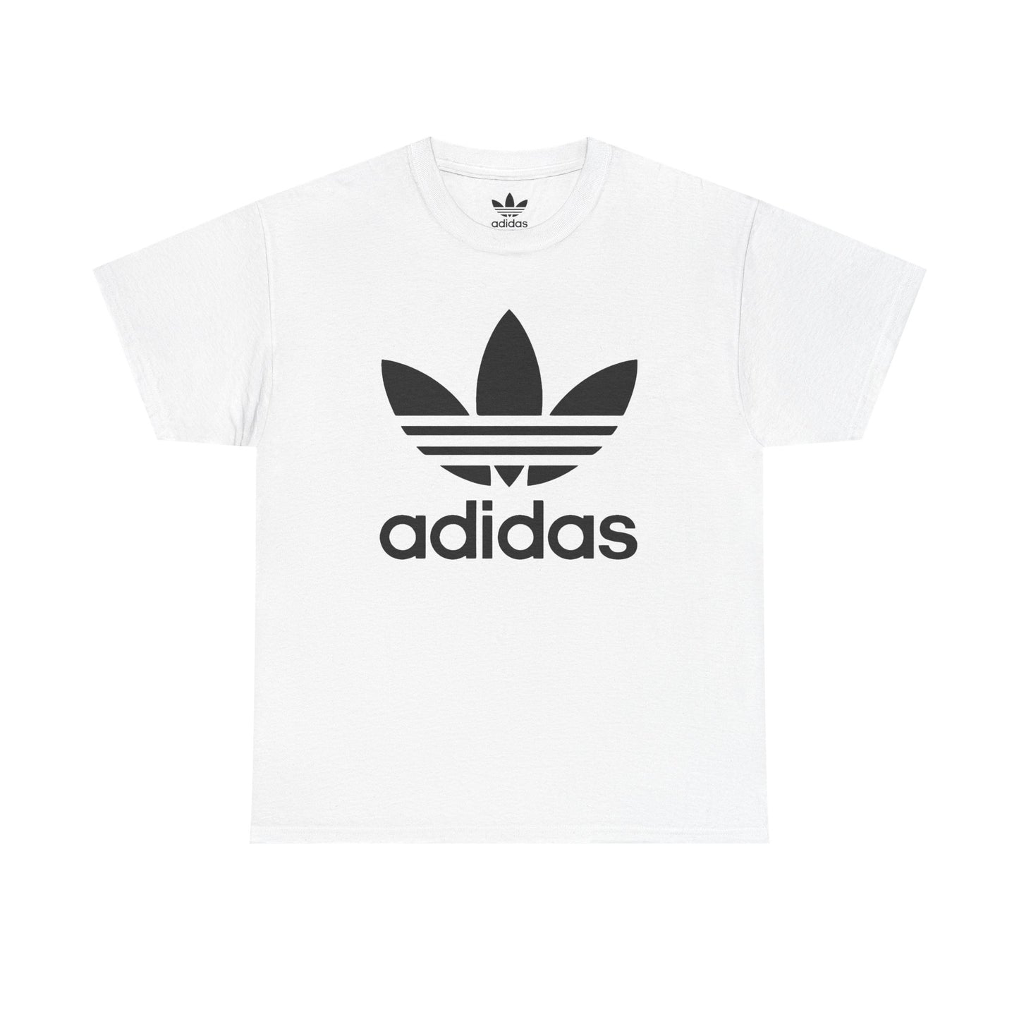 ADIDAS men's t-shirts RETRO FOIL LOGO Unisex Heavy Cotton Tee