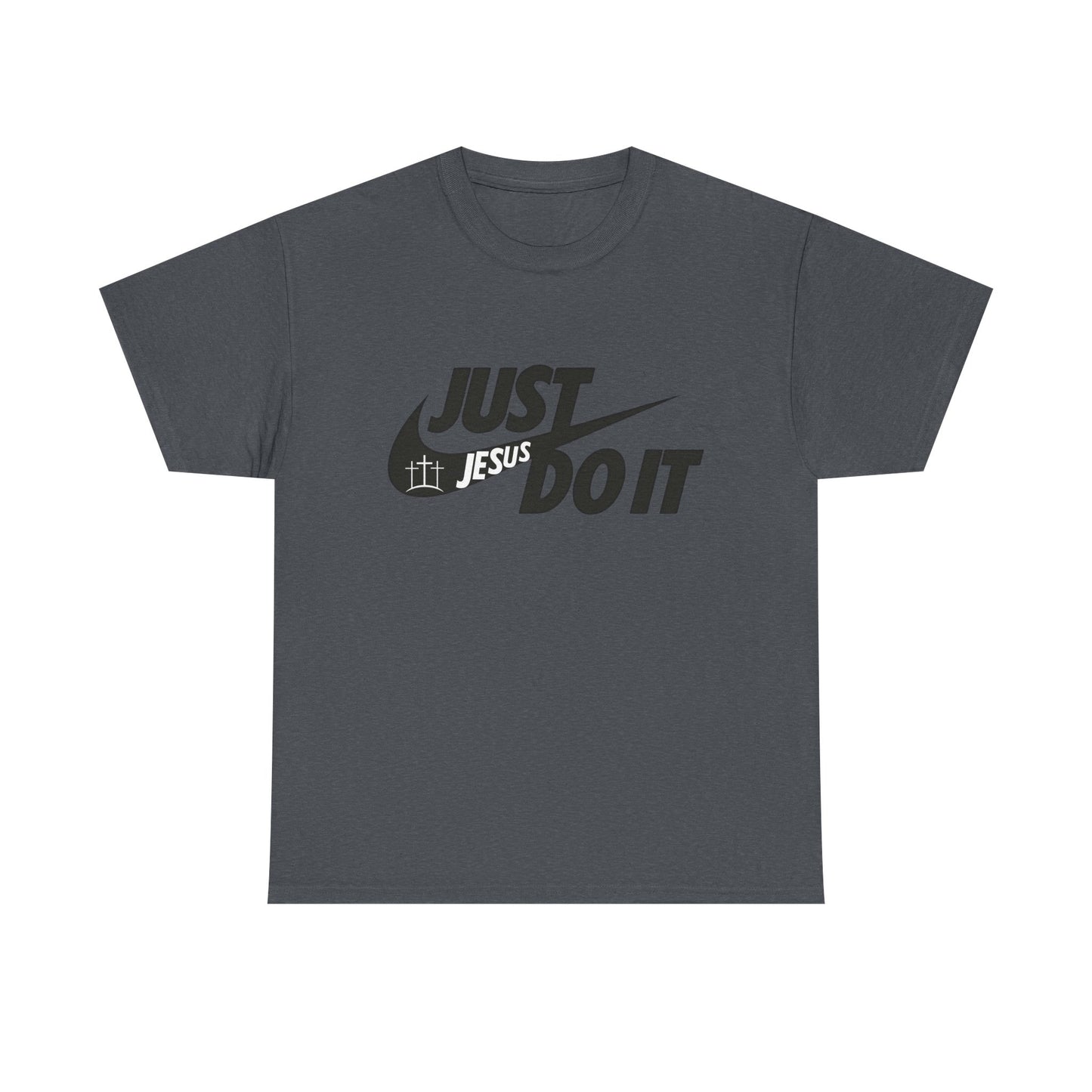 Jesus just do it t-shirt Christian tee basketball t-shirt Unisex Heavy Cotton