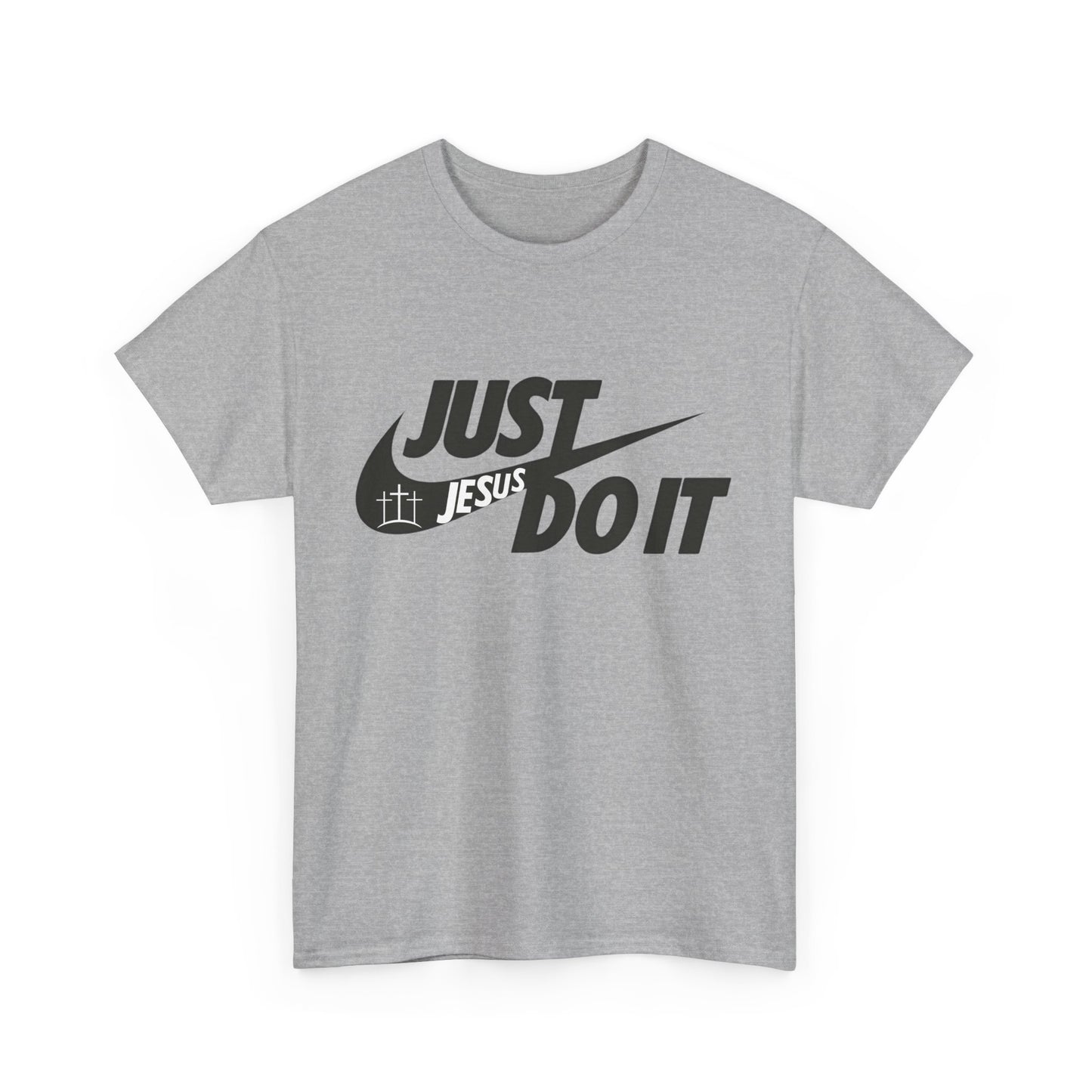 Jesus just do it t-shirt Christian tee basketball t-shirt Unisex Heavy Cotton