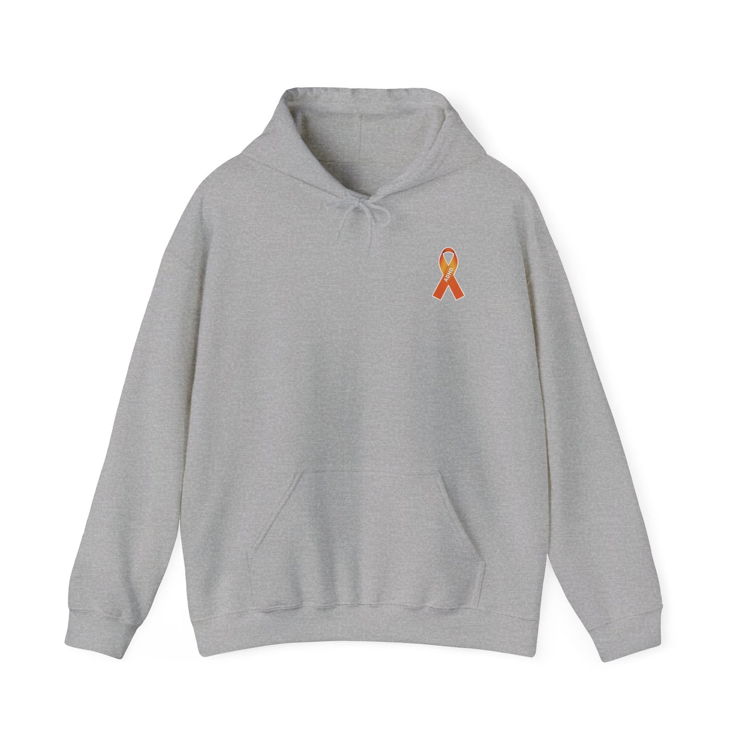 ADHD thoughts in my head Unisex Heavy Blend™ Hooded Sweatshirt