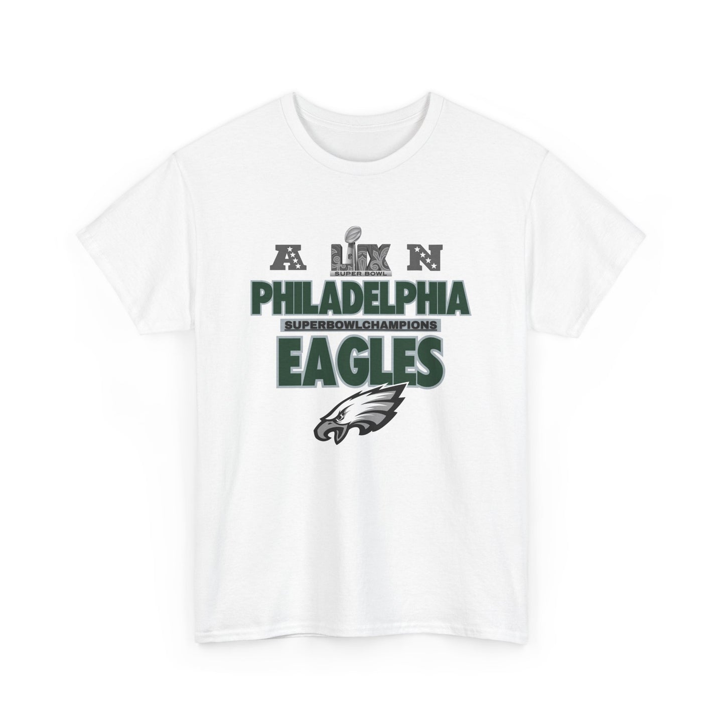 2025 Super Bowl LIX 59 Champions T-Shirts Heavy Cotton S - 5XL