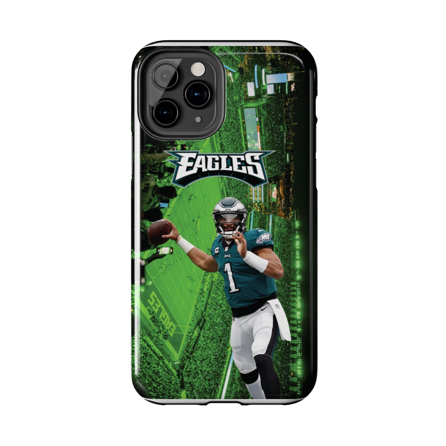Jale n Hur ts Philadelp  hia E  agles iPhone and Samsung cell phone case