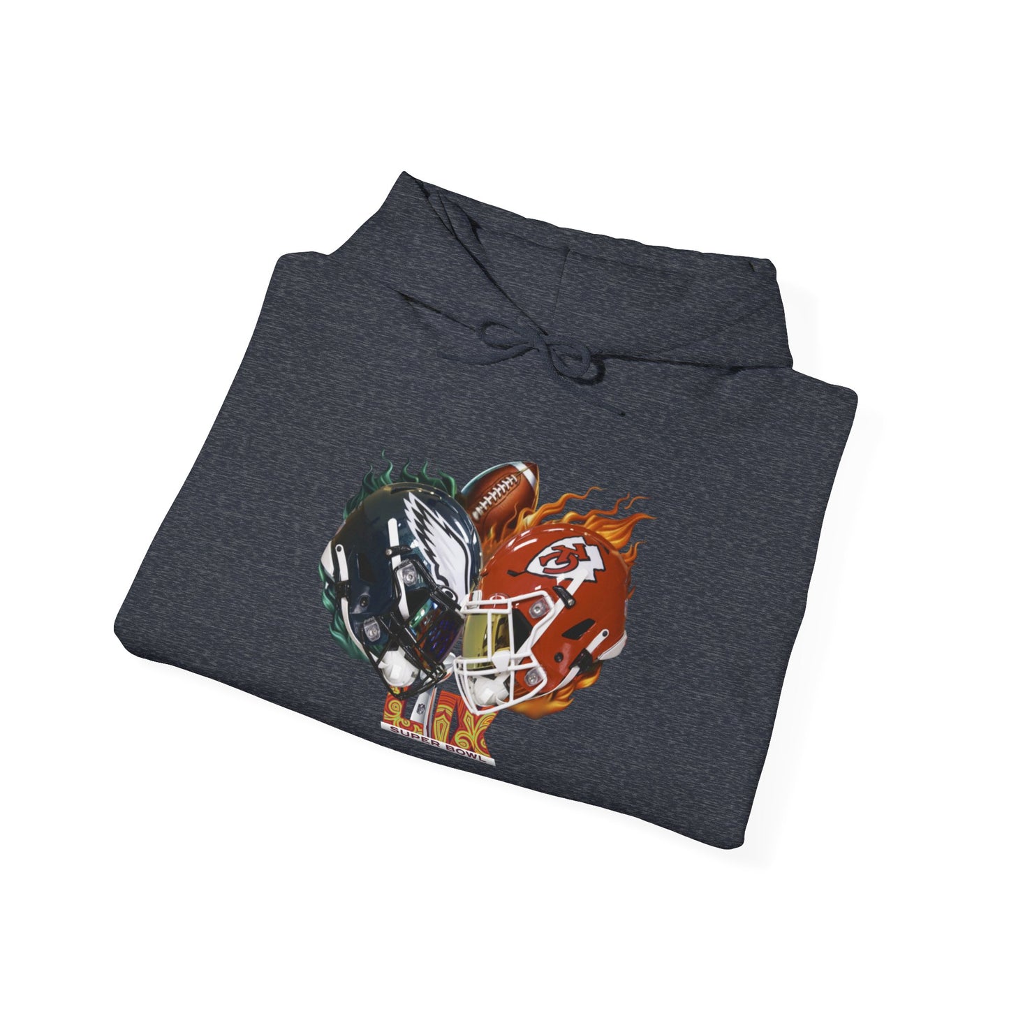 Eagles Chiefs Super Bowl Hoody hooded sweat shirt 2025 Super Bowl