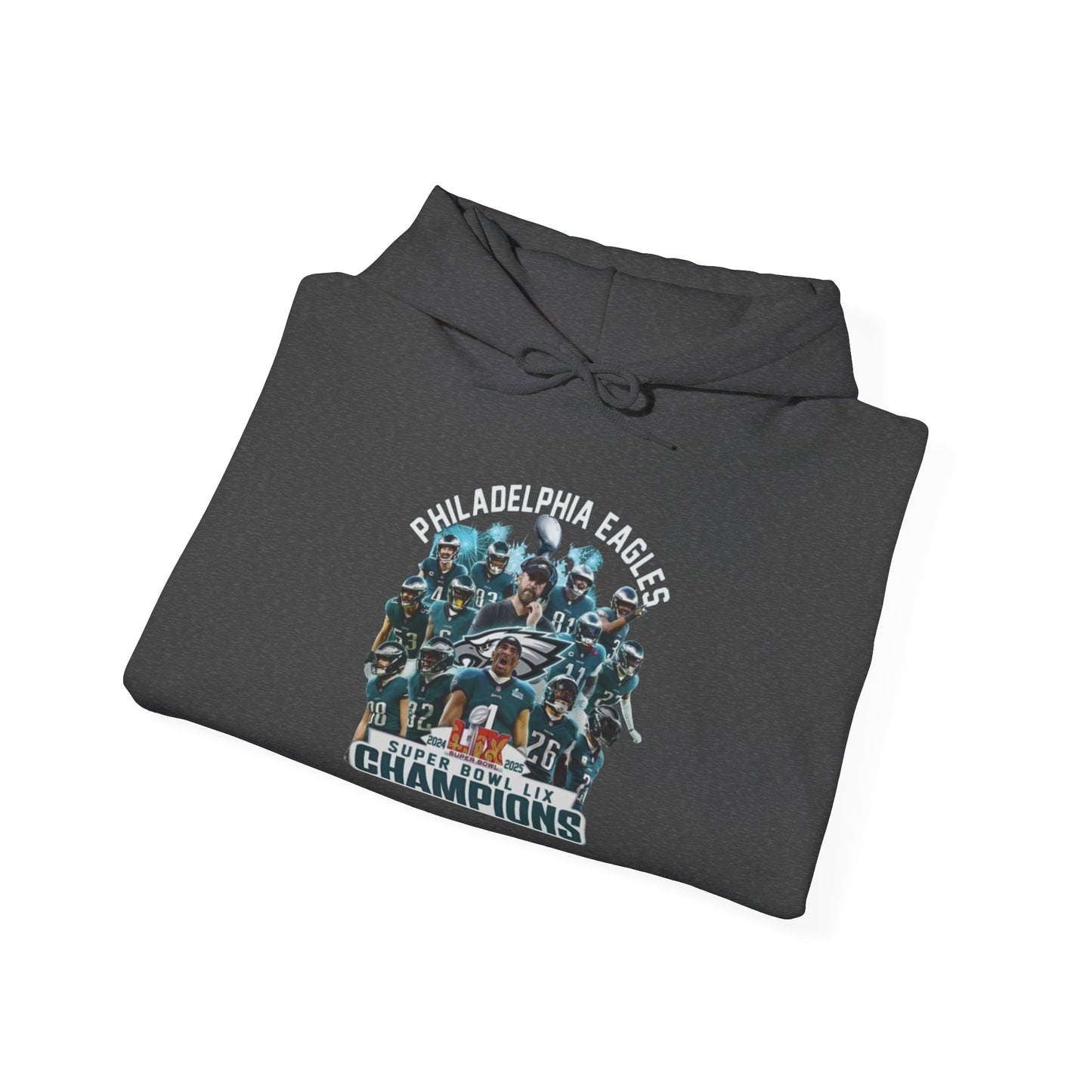 Philadelphia Super Bowl LIX Champions Hooded Sweatshirt Gift For Fans