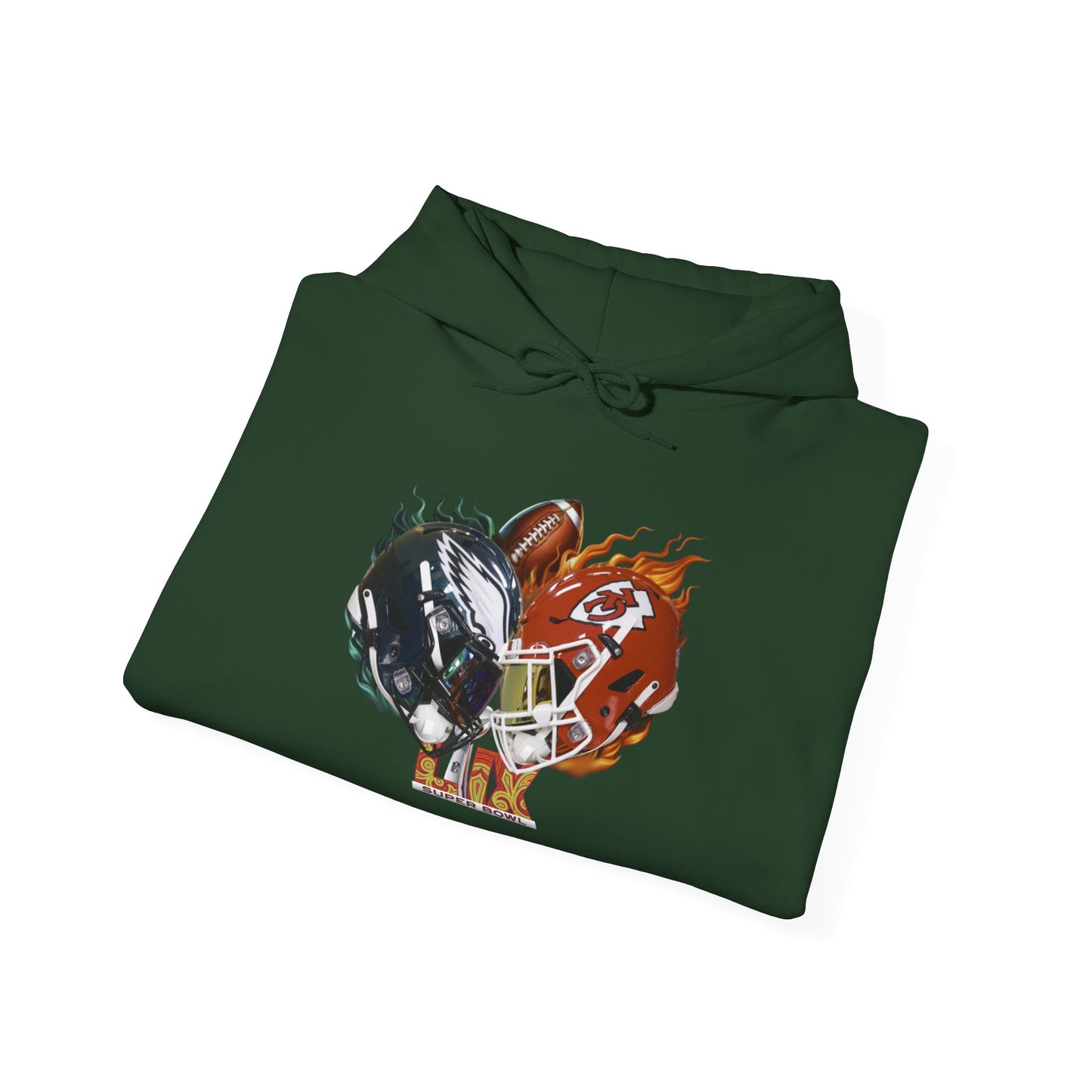 Eagles Chiefs Super Bowl Hoody hooded sweat shirt 2025 Super Bowl