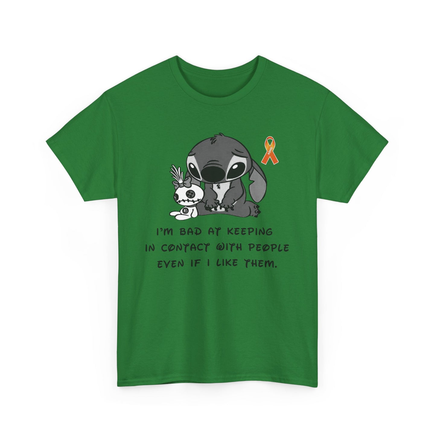 STITCH ADHD AWARENESS Unisex Heavy Cotton Tee