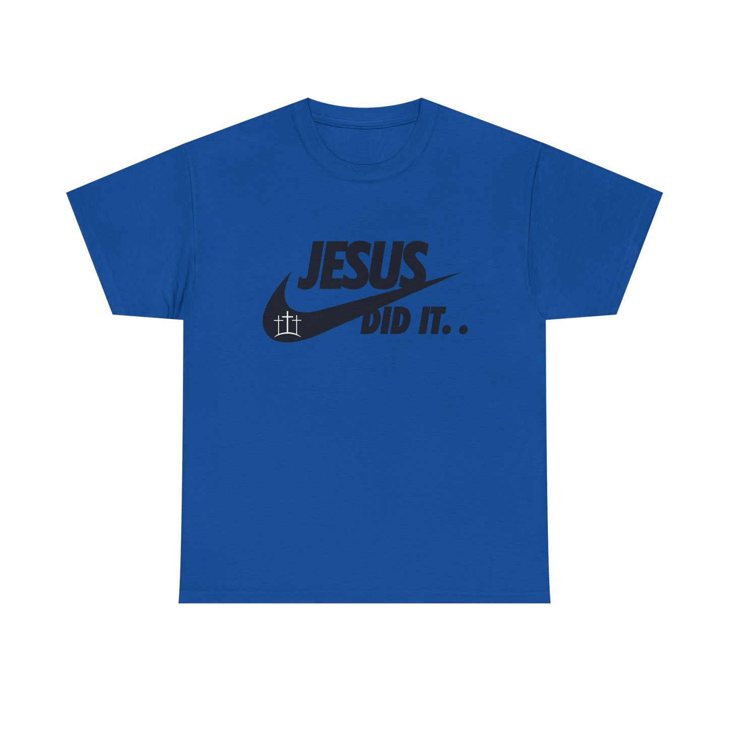 Jesus Did it t-shirt Christian tee Basketball t-shirt Unisex Heavy Cotton Tee
