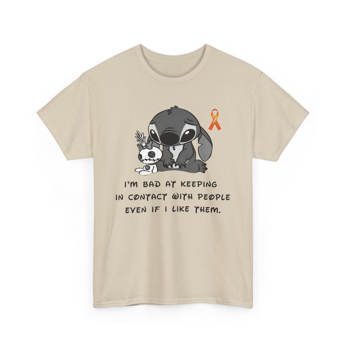 STITCH ADHD AWARENESS Unisex Heavy Cotton Tee