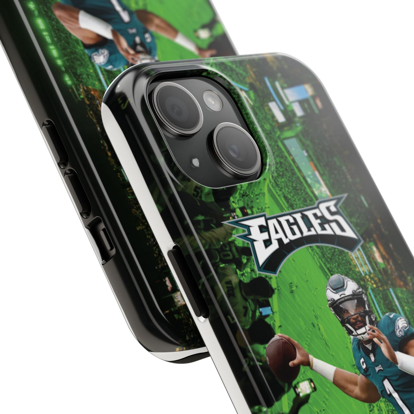 Jale n Hur ts Philadelp  hia E  agles iPhone and Samsung cell phone case
