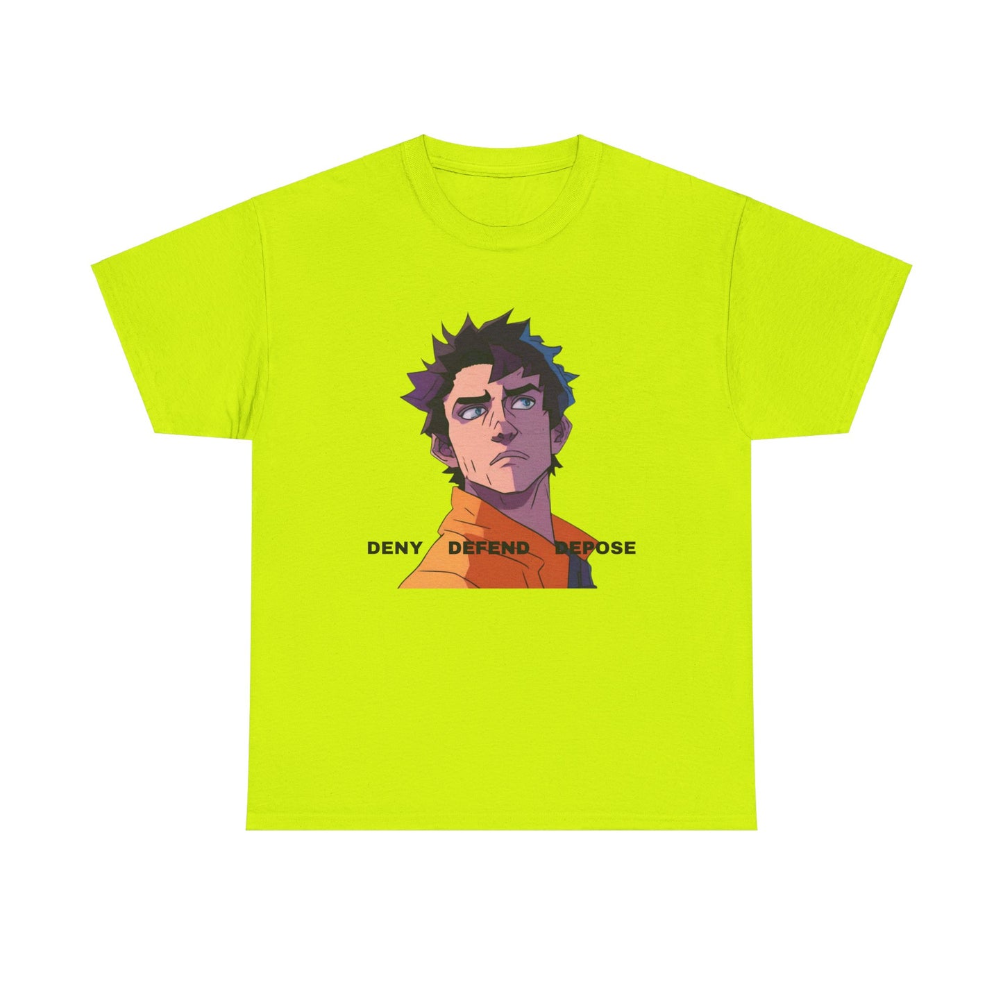 Deny Defend Depose T-shirt protester tee size S - 5XL
