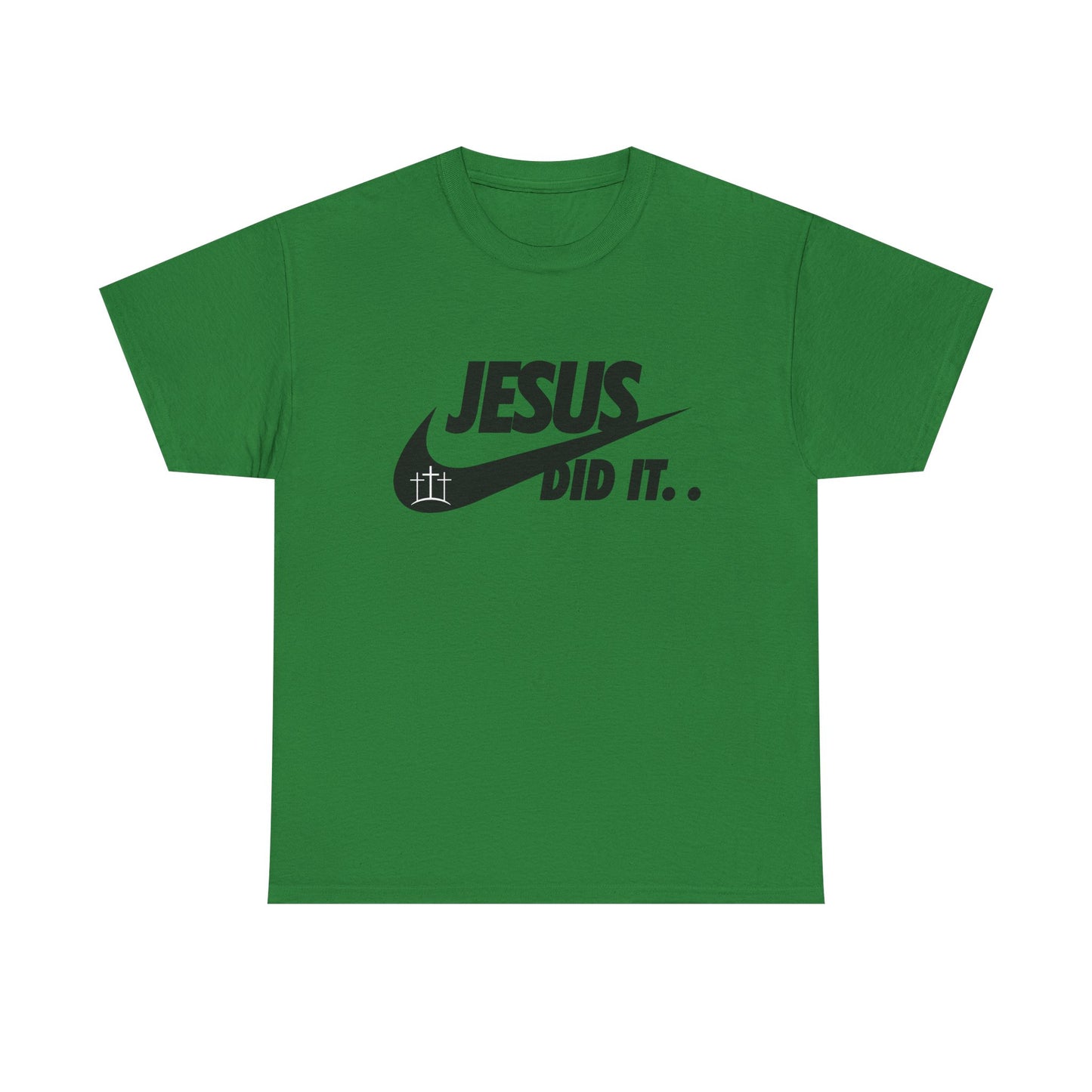 Jesus Did it t-shirt Christian tee Basketball t-shirt Unisex Heavy Cotton Tee