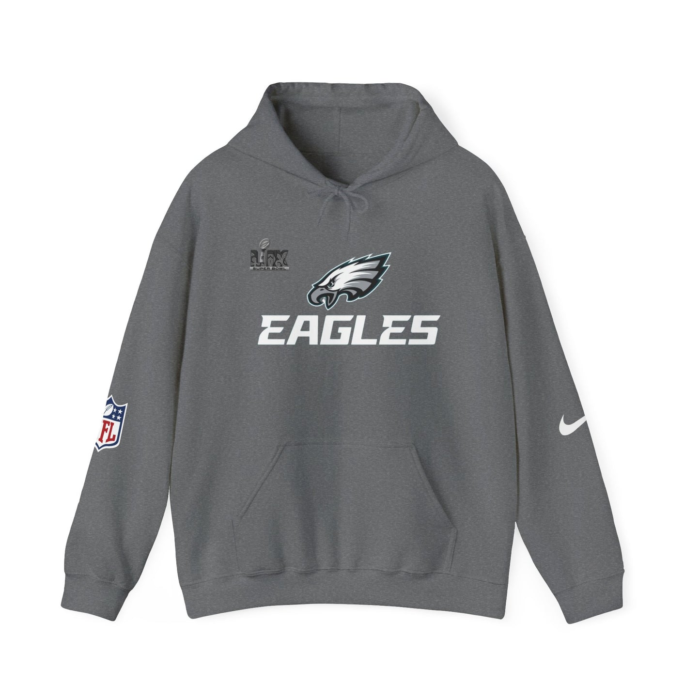 Super Bowl 59 Eagles Hooded Sweatshirt hoody  S - 5XL
