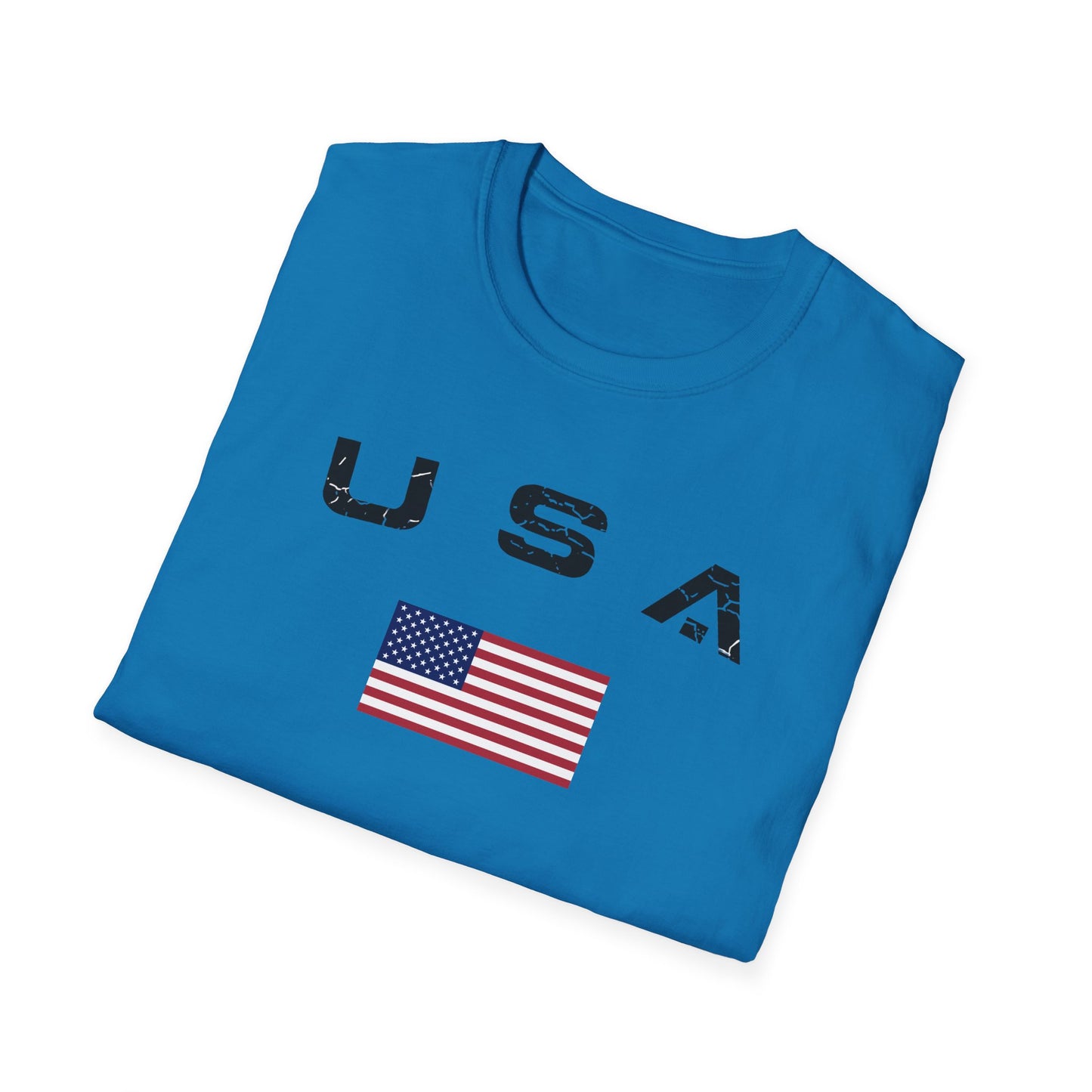 American Patriotic T-Shirt, USA Flag Tee, Fourth of July Gift, Veterans Day