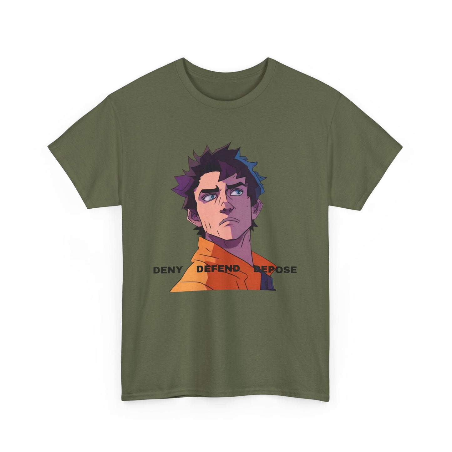 Deny Defend Depose T-shirt protester tee size S - 5XL