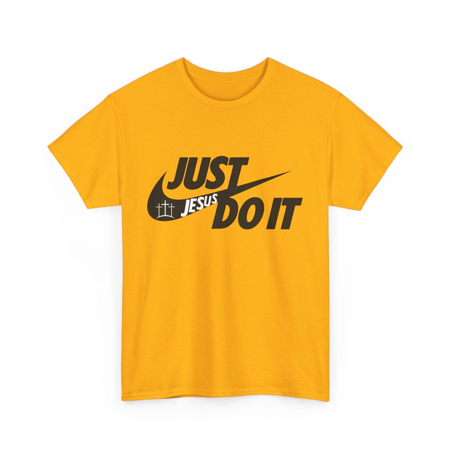 Jesus just do it t-shirt Christian tee basketball t-shirt Unisex Heavy Cotton