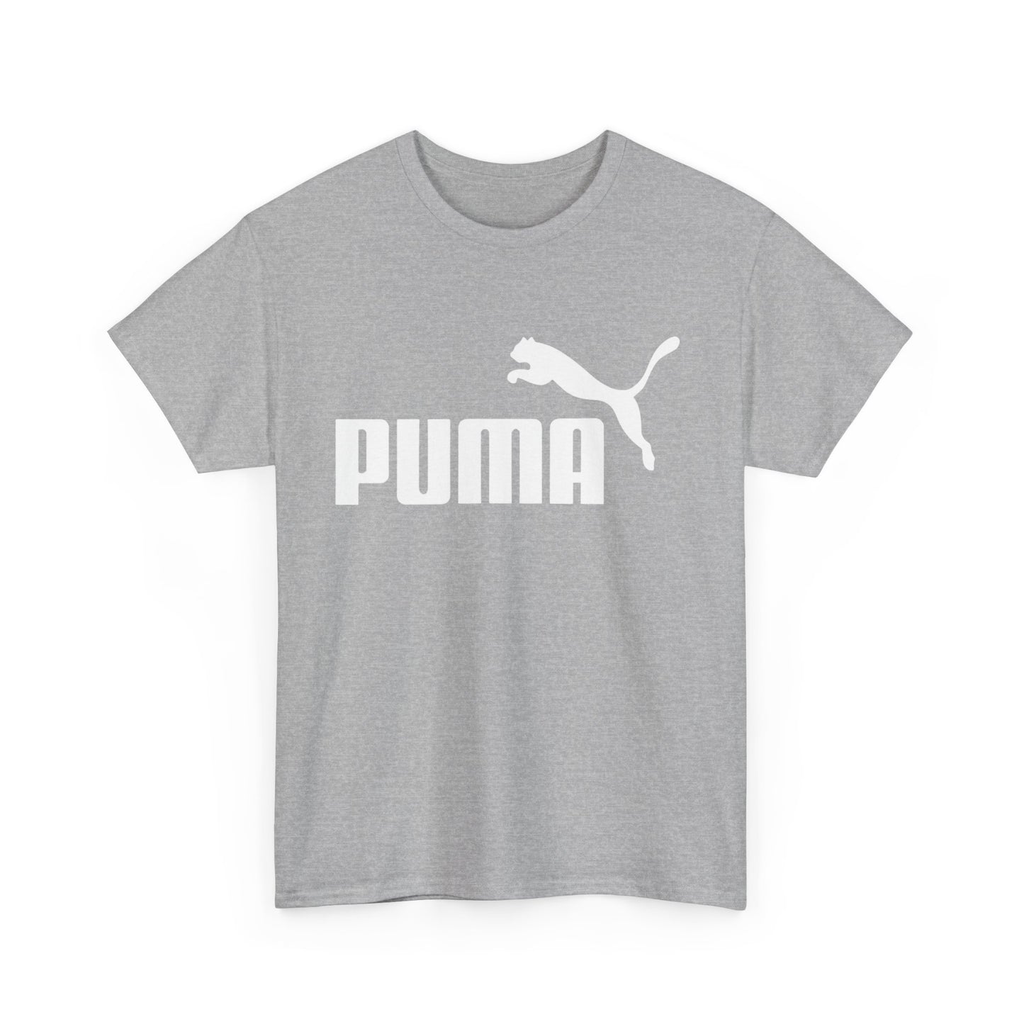Men's PUMA Tee Unisex T-Shirt, Big cougar Shirt sizes S-5XL, why pay more???